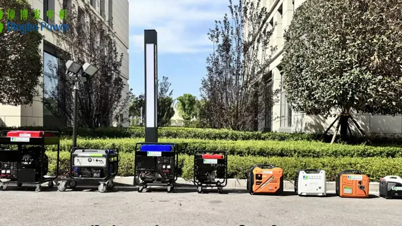 ژنراتور بنزینی برج نوری 5 کیلوواتی