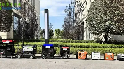 ژنراتور بنزینی برج نوری 5 کیلوواتی