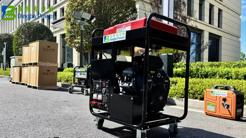 ژنراتورهای اینورتر بنزینی با قاب باز